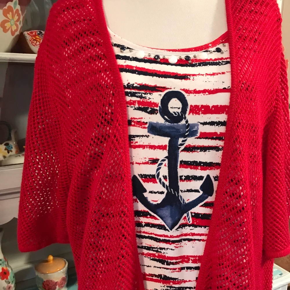 ⚓️ Adorable Plus Size Top ⚓️